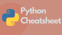 Python Cheatsheet